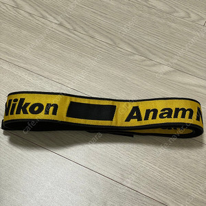 아남 니콘 Anam Nikon 옐로우 스트랩 팝니다.