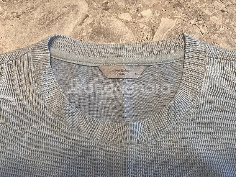 마인드 브릿지 모자이크패턴 넷라운드 여름 티셔츠--4