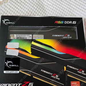 지스킬 neo ddr5 6000 cl36 rgb 블랙