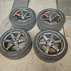 19인치 TE37 st 하이옵셋 팝니다