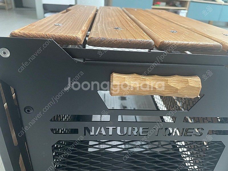 네이처톤즈 사이드업 박스 캠핑테이블 (아시모크래프트 그...--2
