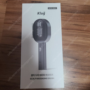 클럭 두피 테라미 마사지기 판매합니다