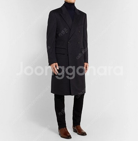 톰포드 / 캐시미어100 더블코트 / 54--0