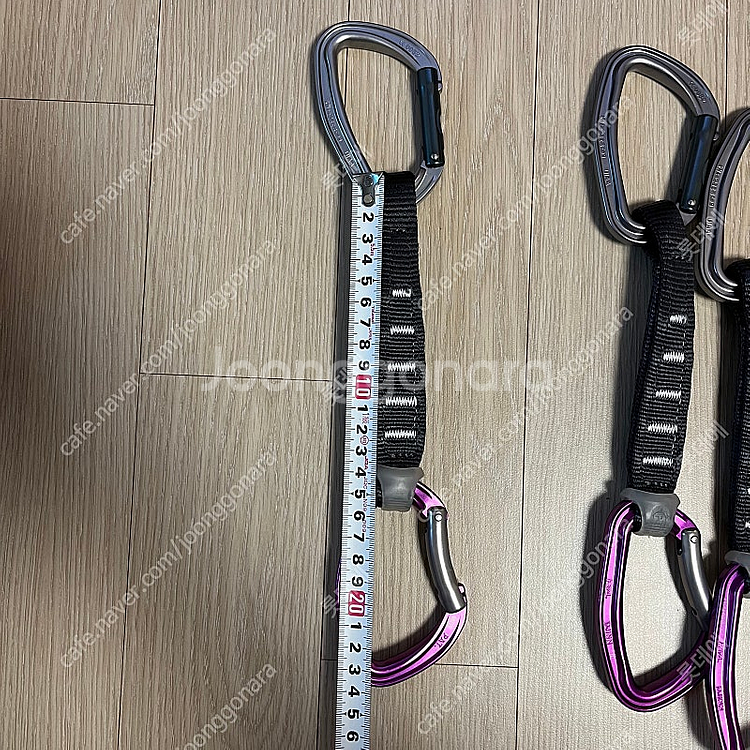 패츨 카라비너 퀵드로(퀵드로우) 세트 17cm (12개)--0