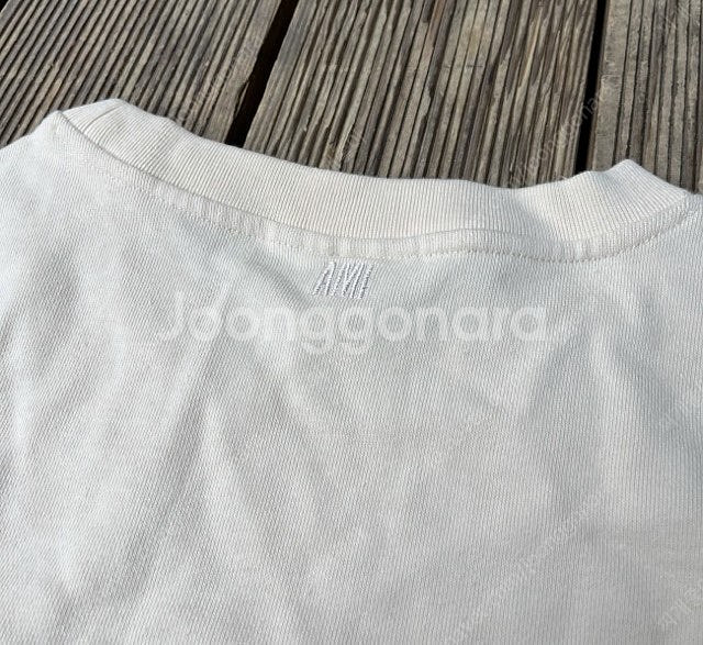 아미 베이지 라떼 맨투맨 105/ XL--5