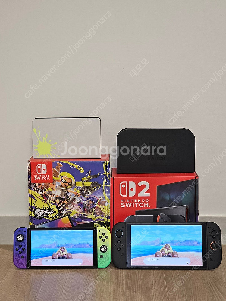 닌텐도스위치 oled 스플래툰 에디션 +프로콘--0