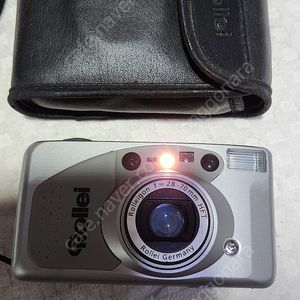 롤라이GIRO 70WA(A급,ROLLEI GERMANY), CR2 전기능OK, 스트랩, 케이스.