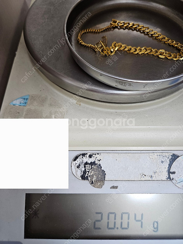 순금팔각 컷팅쪼이 팔찌5돈--4