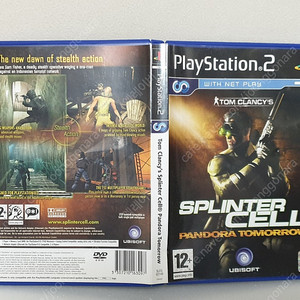 PS2 플스2 스플린터셀 2 판도라 투머로우 영국판