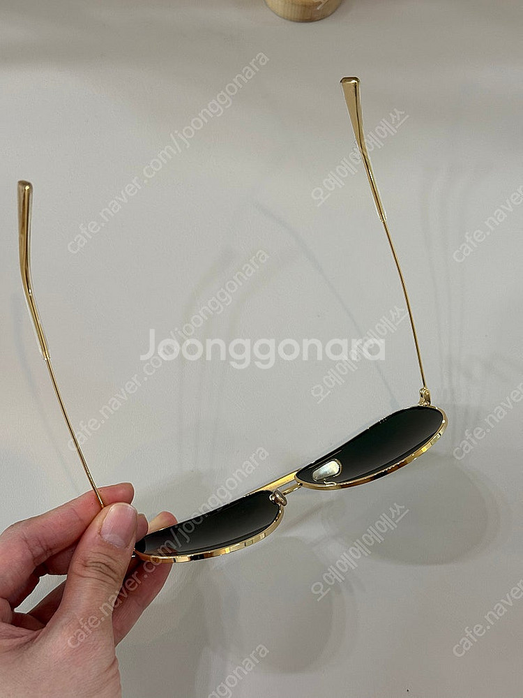 셀린느 메탈프레임 01 선글라스 미네랄 글래스 렌즈--2