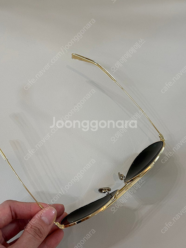 셀린느 메탈프레임 01 선글라스 미네랄 글래스 렌즈--3