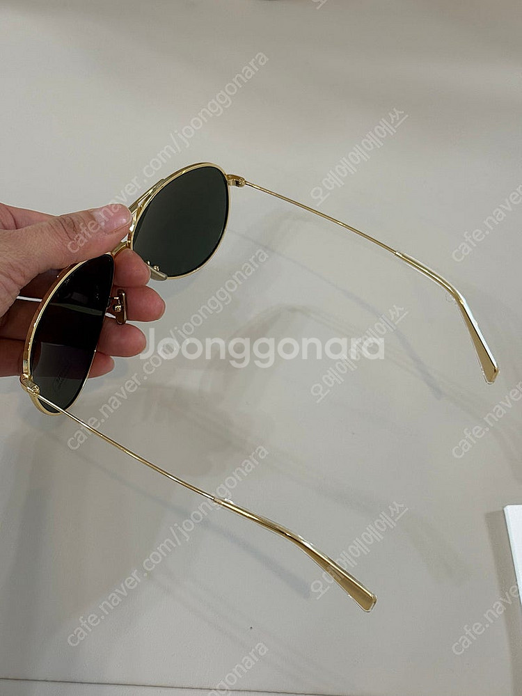 셀린느 메탈프레임 01 선글라스 미네랄 글래스 렌즈--5