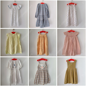 (금액 다운) 슈슈앤크라, 베네베네, 동그라미마켓, 라이크봄, 로아앤제인, 우트, 메르시유 등 여아 의류 (1)