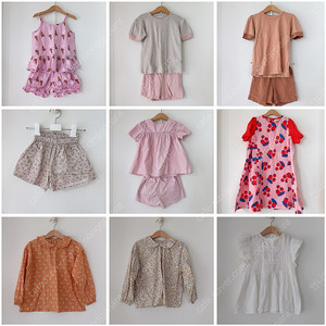 (금액 다운) 슈슈앤크라, 동그라미마켓, 리미떼두두, 라이크봄, 우트, 자라, 메르시유 등 여아 의류 (2)