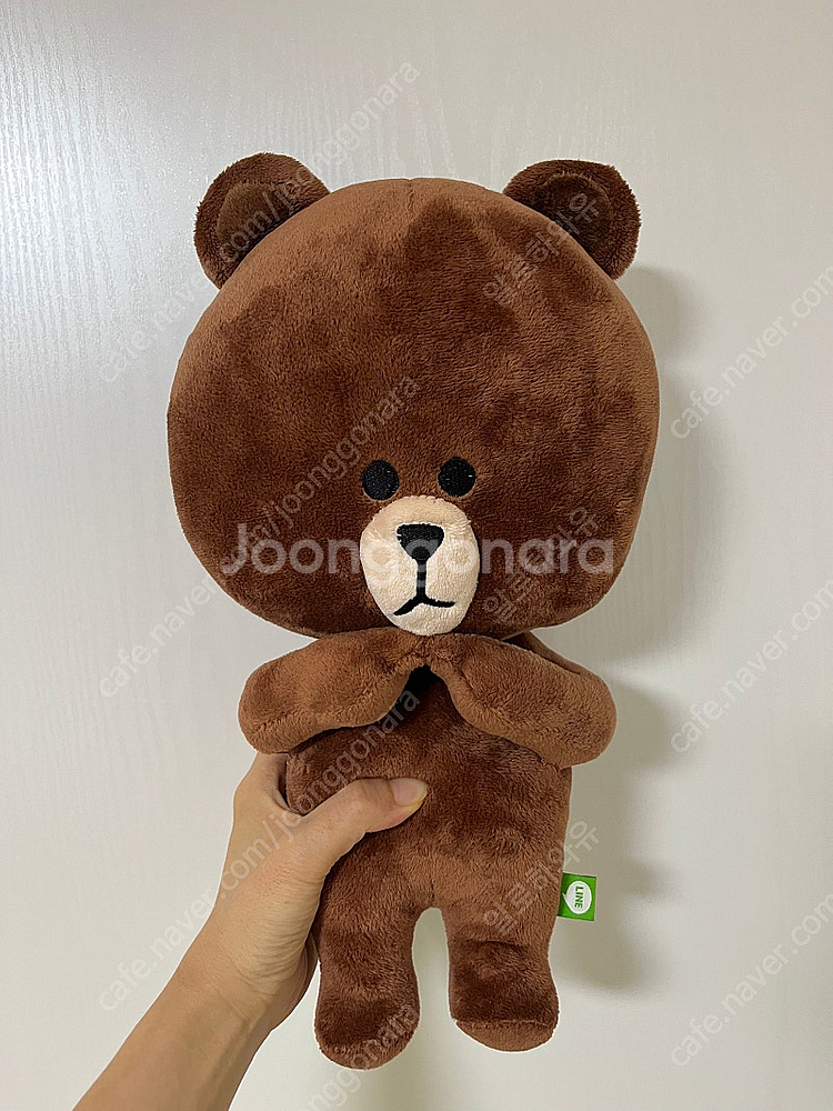 라인프렌즈 정품 브라운 인형--0