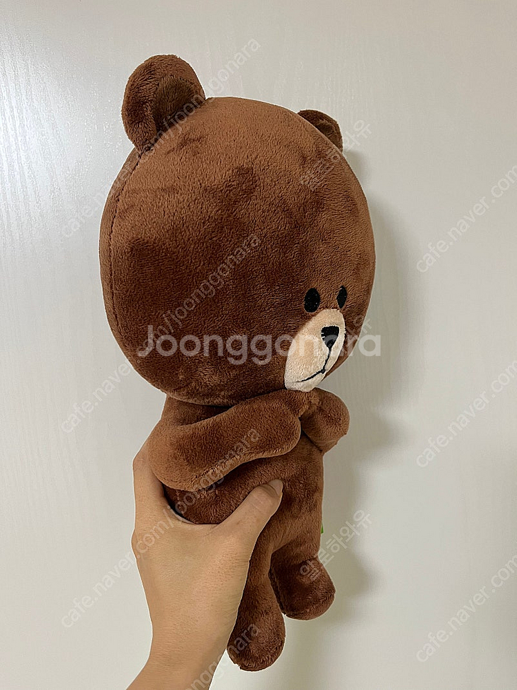 라인프렌즈 정품 브라운 인형--1