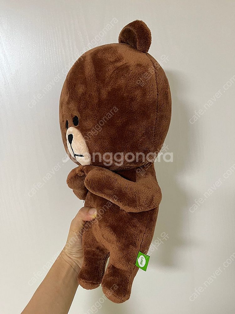 라인프렌즈 정품 브라운 인형--2
