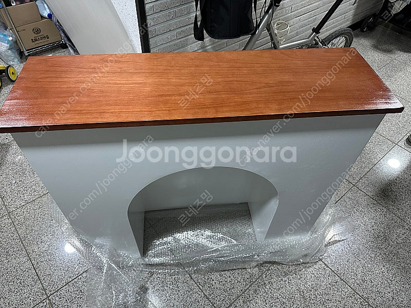 벽난로 콘솔 복도 선반 장식장--6