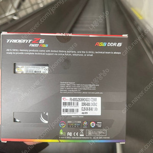 ddr5 48gb 6000 cl26 (24gx2)팝니다