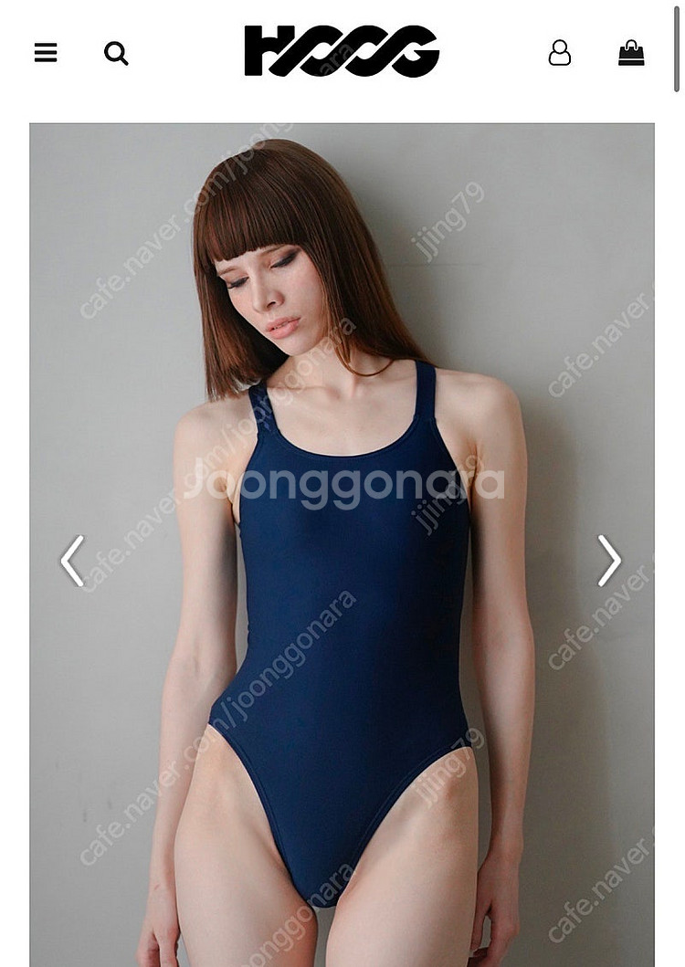 후그 723 여성 수영복 85 M 하이컷 르망고 센티 ...--0