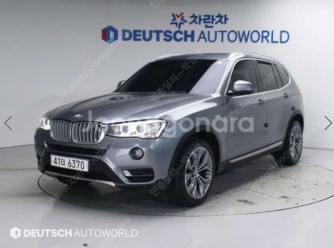중고차 BMW X3(2세대) 20d xDrive x라인...--0