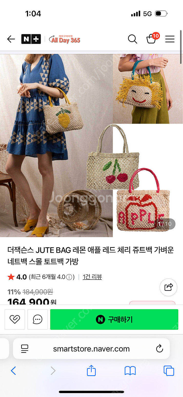 더 잭슨스 몰리백 + 참--3
