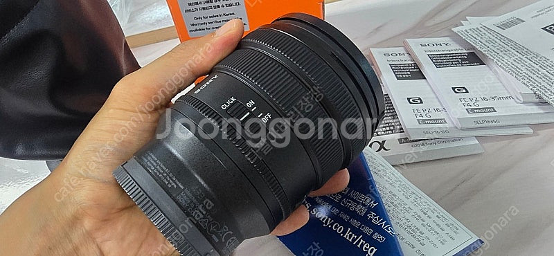 소니 FE PZ 16-35mm F4 G 렌즈 풀박 신동--2