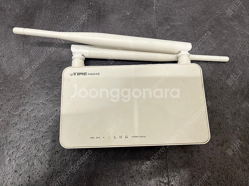 아이피타임 N604E 와이파이 공유기--2