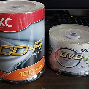 공CD(100장) DVD(50장) 미개봉