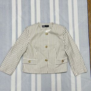자라 크롭 블레이저 L