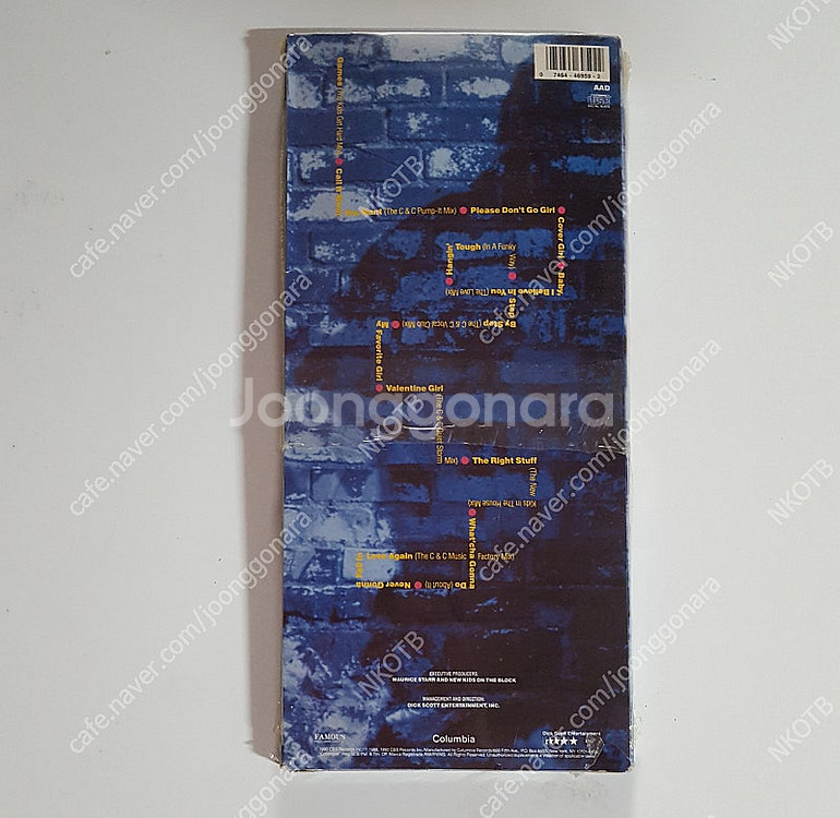 레어) 외국반 뉴 키즈 온 더 블럭 Tape, CD 판...--2