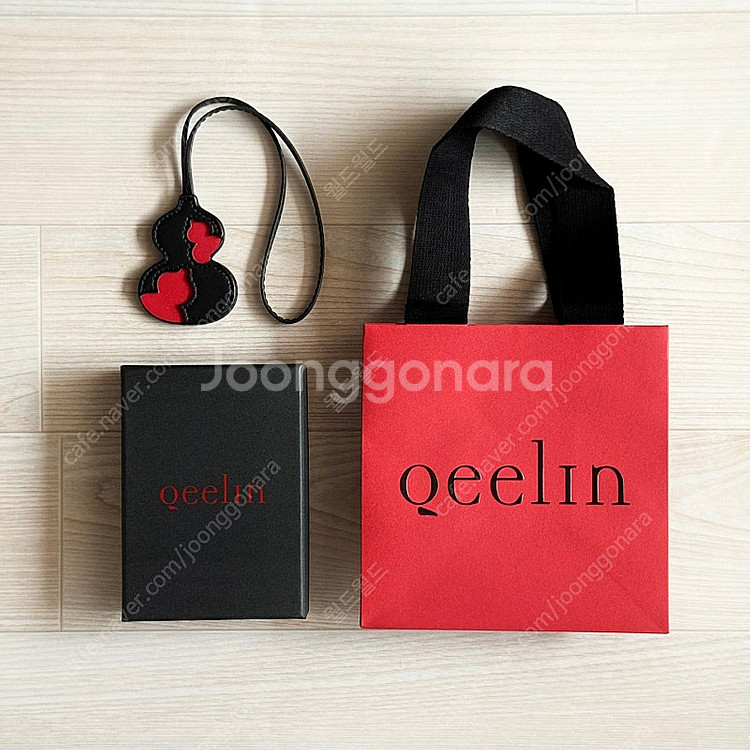 (새상품) 키린 QEELIN 울루 백 참 가방 장식 가...--0