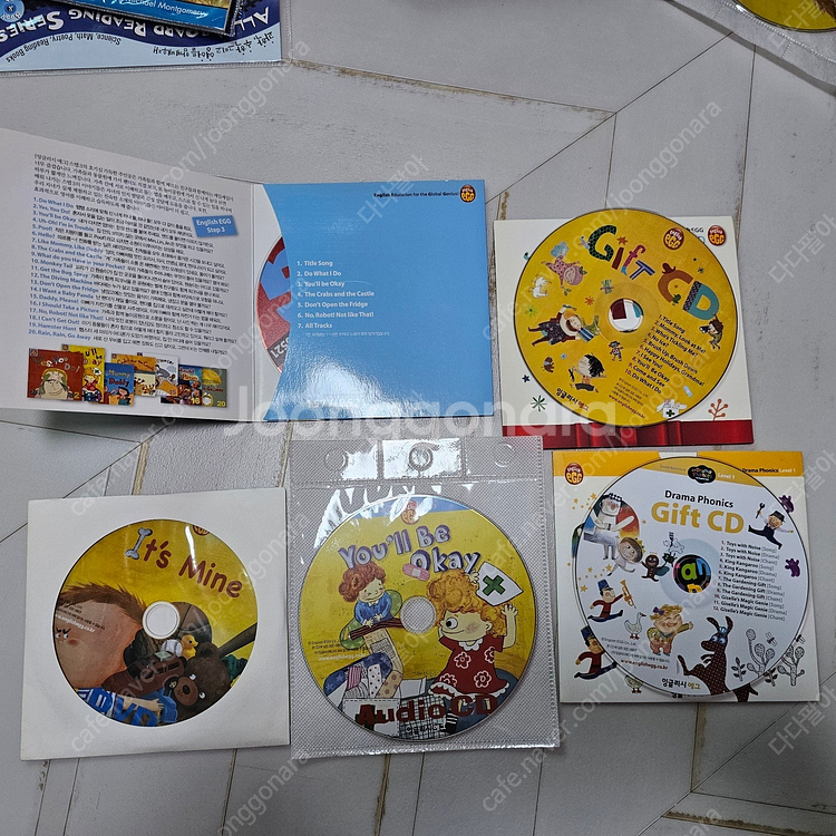 잉글리쉬 에그 스텝3 - 스토리북 20권(택포가격)CD...--2