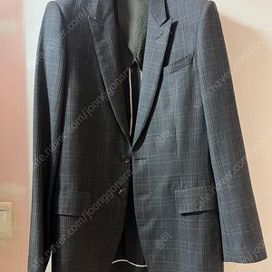 폴스미스 메인라인 울+캐시미어 프린스오브웨일 블레이져 uk36