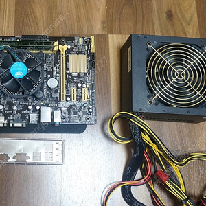 컴퓨터 부품용 i5-4460 CPU, H81M-K 메인보드, RAM, 파워 (개인) A+급
