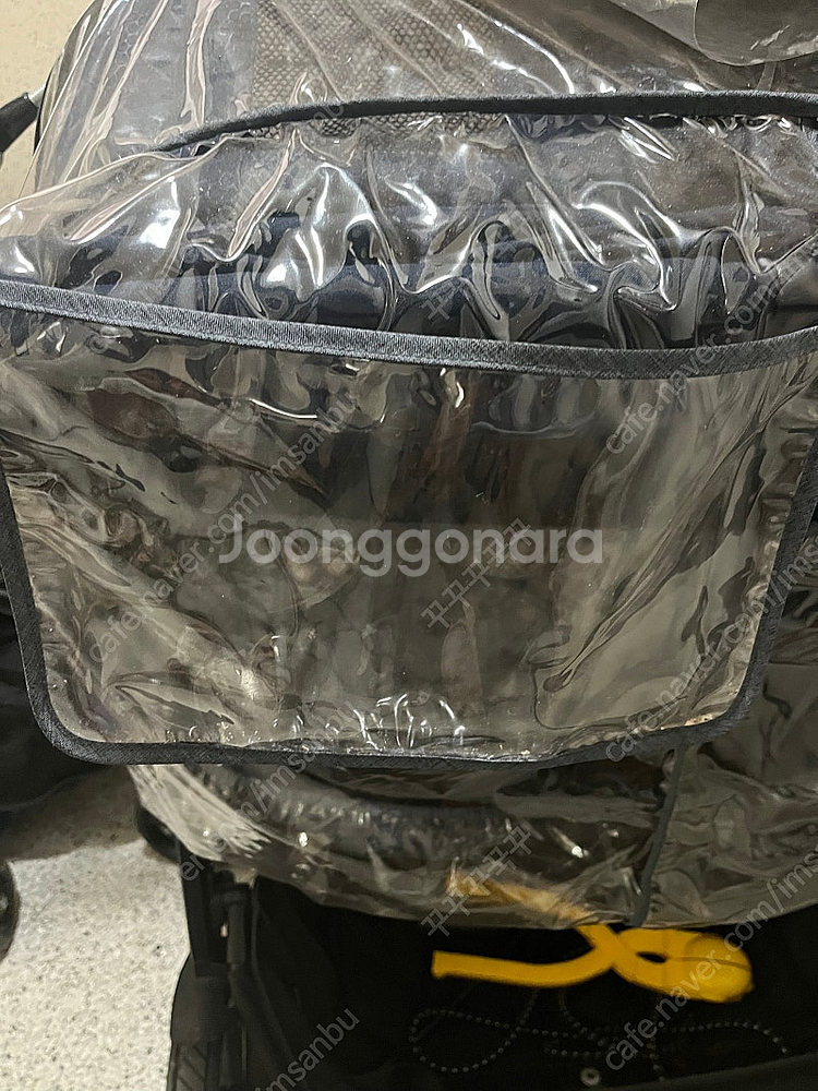 쌍둥이유모차 레인커버 와우베이비 레인커버--0