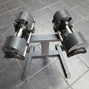 누오 무게조절덤벨 32kg + 거치대 / 신형 2Kg 변환 정품 / 누오덤벨
