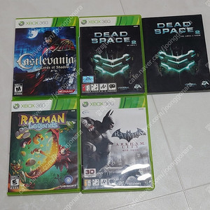xbox360 아캄시티, 레이맨 레전드, 데드스페이스2 등
