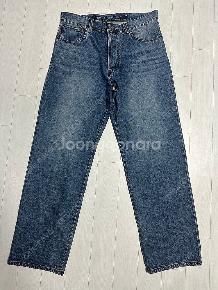 [34]이스트로그 퍼머넌트 247 5p 데님 중청 미디엄 인디고 L--0