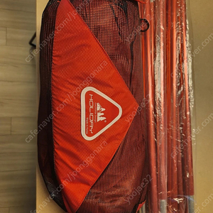 홀리데이 실타프와 듀랄루민 폴대2개(새상품) 이미지