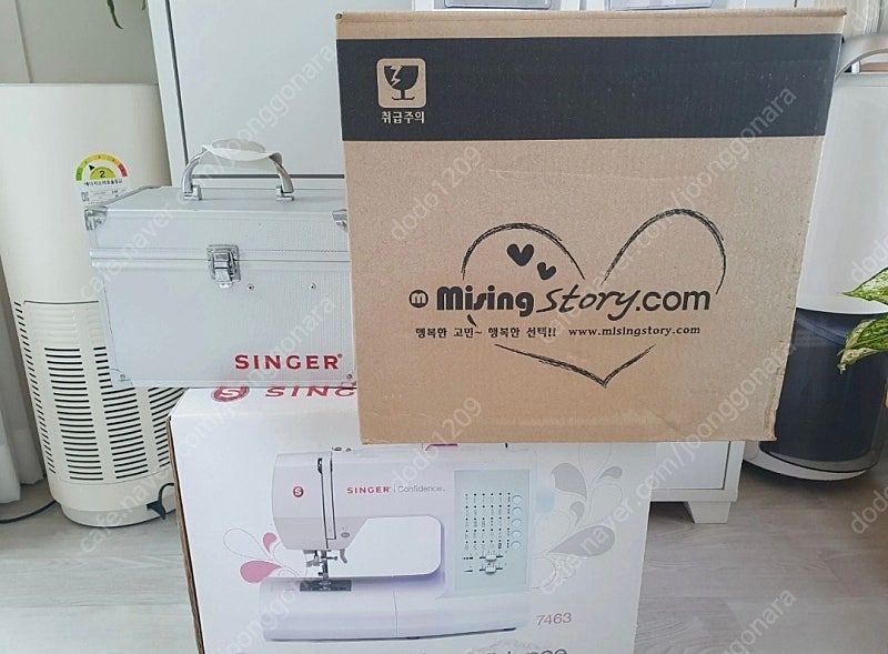 싱거7463+미싱스토리 오버룩 이미지
