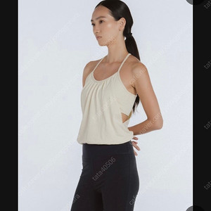 부디무드라 layered halter tank top xs