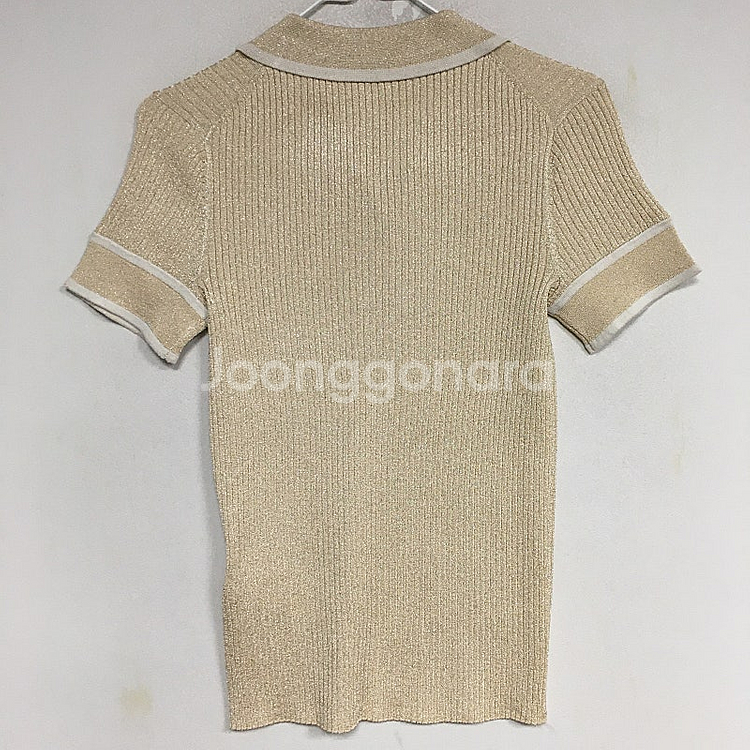 끌로디피에로 글리터 PK 반팔 니트 1 / 랑방 마인 오브제 타임 럭키슈에뜨 산드로 마쥬 오르 시에 시스템--3