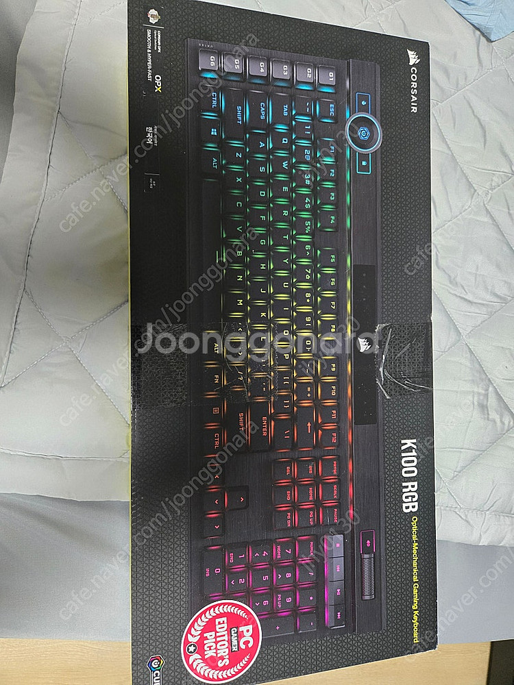 커세어 k100 광적축 팝니다.--0