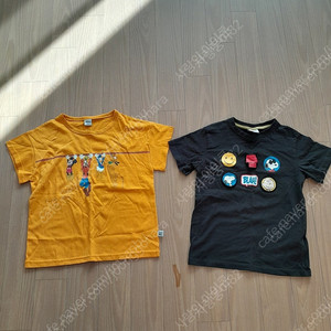(새상품) 디즈니 & 스누피 티셔츠 세트