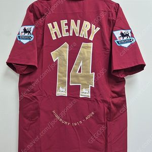 2006 아스날 하이버리 앙리 축구 유니폼