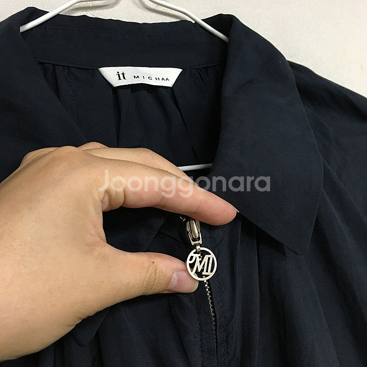 23 잇미샤 볼륨 집업 자켓 블라우스 66 / 랑방 마...--2