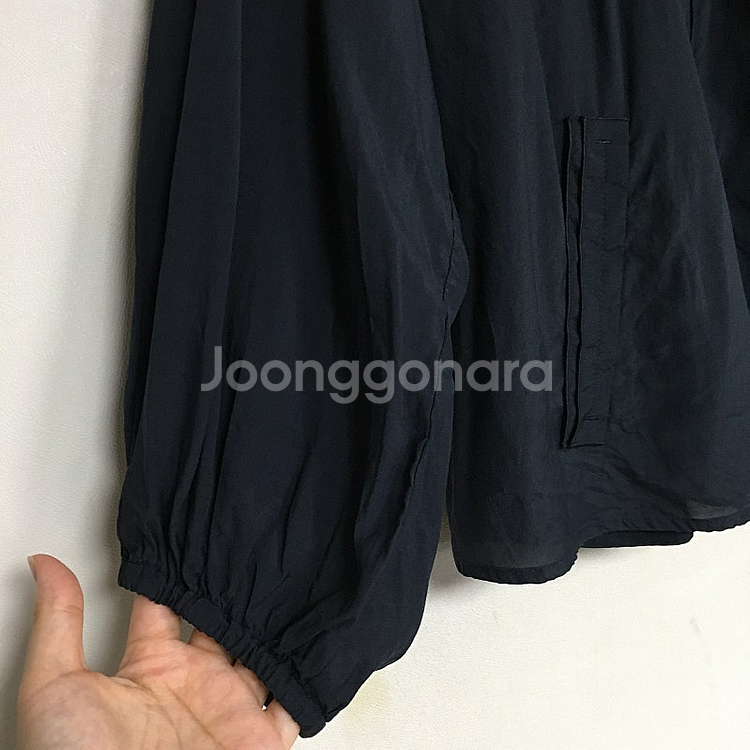 23 잇미샤 볼륨 집업 자켓 블라우스 66 / 랑방 마...--3