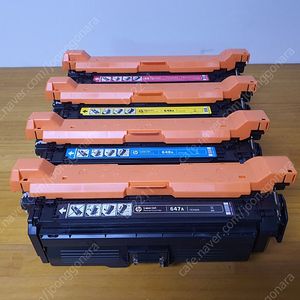HP 정품토너 CE260A CE261A CE262A CE263A / 개봉한토너 미사용새거