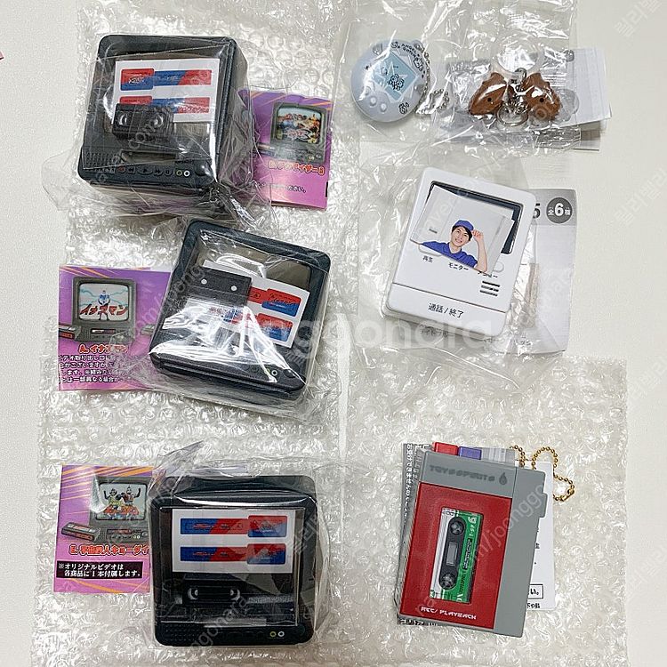 가챠 레트로 티비 가챠 카세트 녹음 가챠 초인종 인터폰...--0